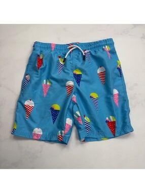 maamgic Swim Shorts Ice Cream Print Elastic Waistband - Boys 14/16